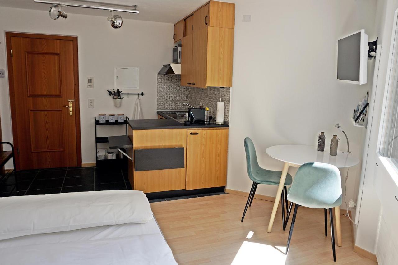Schick Und Freundlich, Zentral, Modernes Studio - C5 Sankt Moritz Buitenkant foto